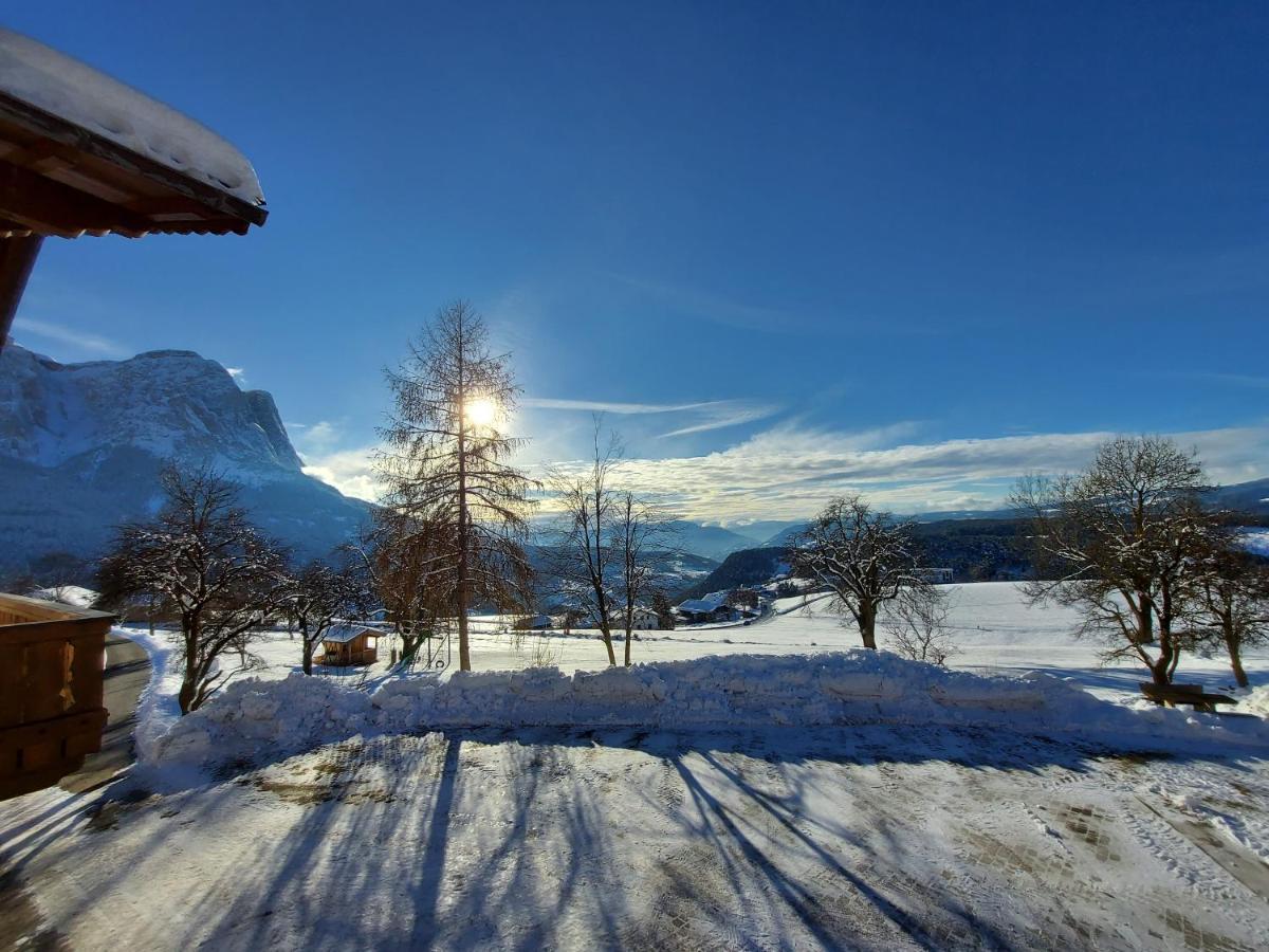 Treffhof Villa Siusi Bagian luar foto