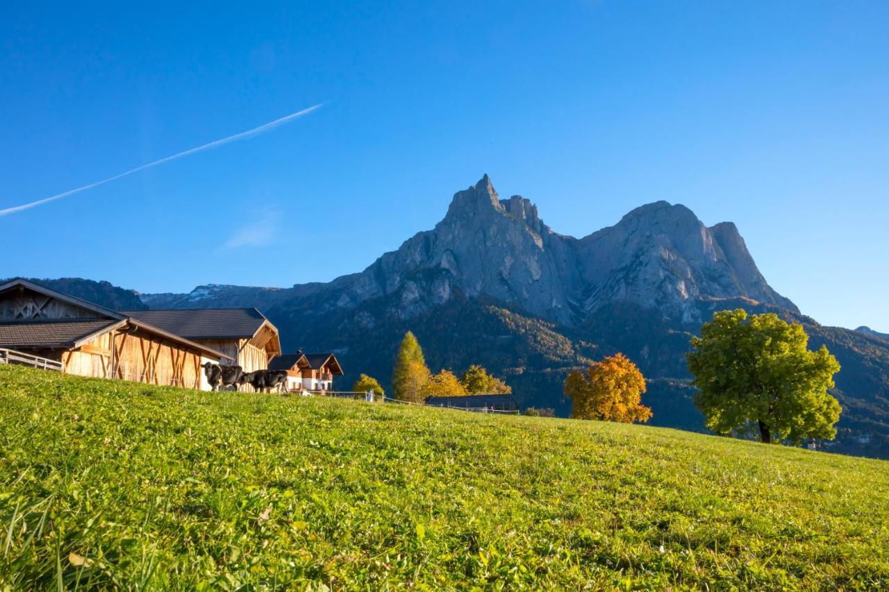 Treffhof Villa Siusi Bagian luar foto